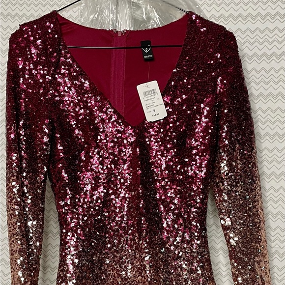 Ombré Sequin Dress - Picture 2 of 7